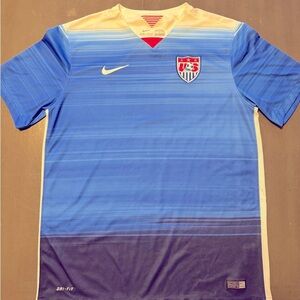 USA Men National Team Nike Dri-Fit Away Jersey Soccer. Size Men’s Large